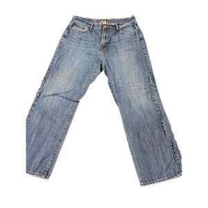 LUCKY BRAND Mens "181 RELAXED STRAIGHT" Blue Jeans 38 x‎ 30